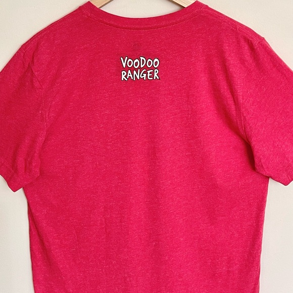 New Belgium Brewing Co Voodoo Ranger Juice Force IPA Beer Red T Shirt Adult L - Picture 7 of 9